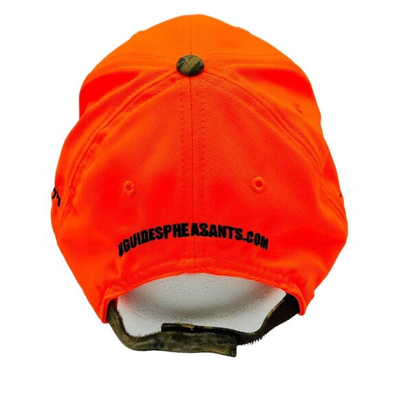 South Dakota Pheasant Hunting Hat Blaze Orange Camo Snapback U-Guide Abderdeen - Picture 4 of 7